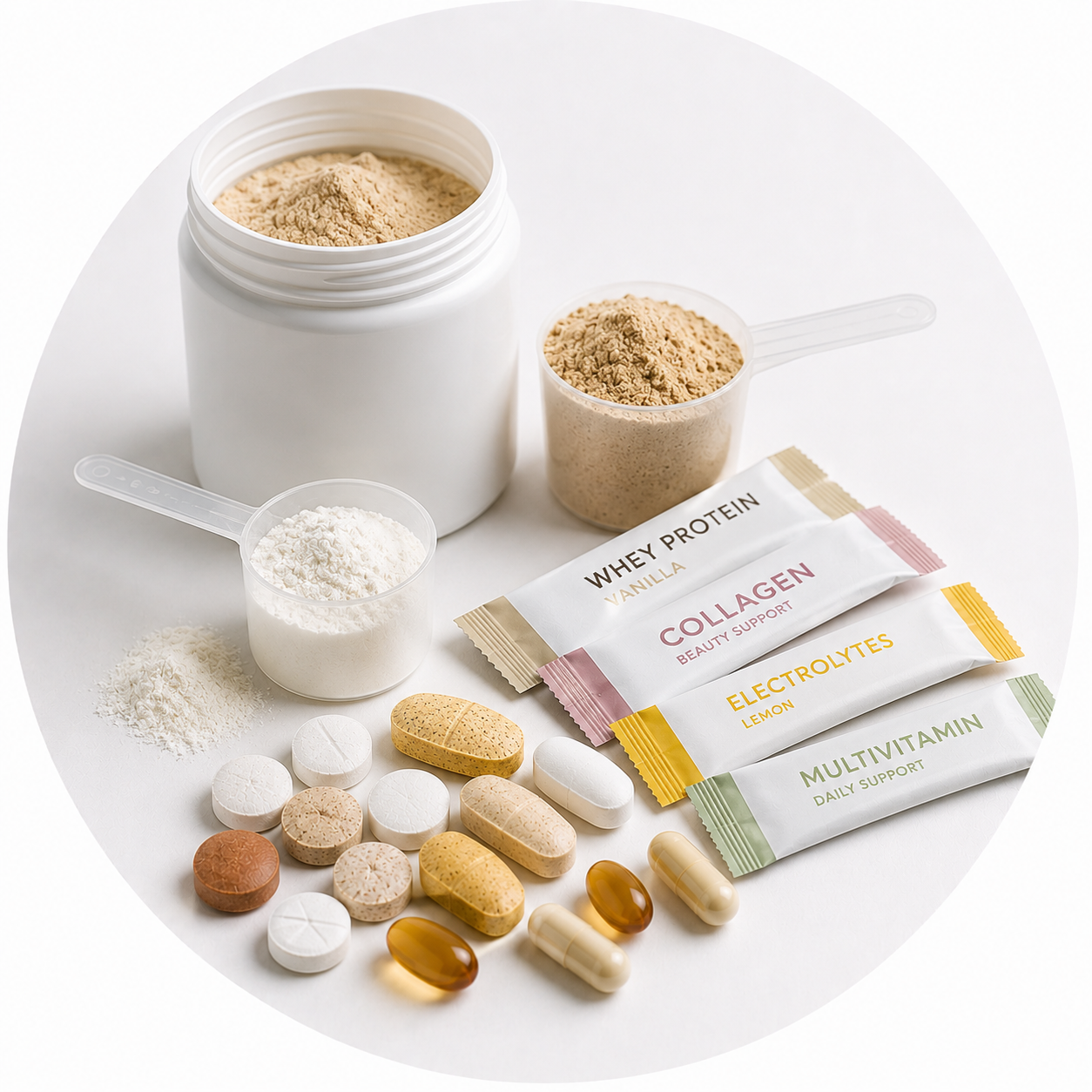Powders and Sticks