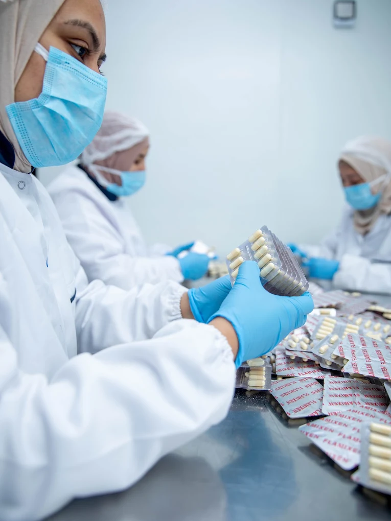 Medicka Lab food supplement manufacturing facility, view 1