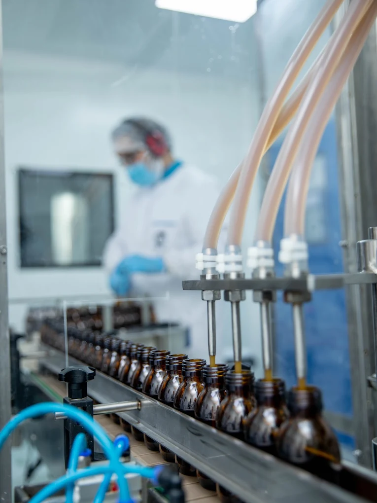 Medicka Lab team and manufacturing operations, view 4